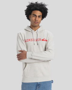 Graphic Mix Hoodie - Marble Heather