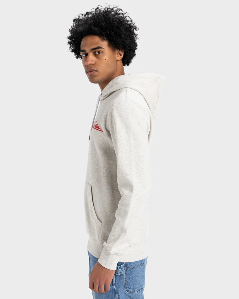 Graphic Mix Hoodie - Marble Heather