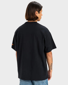 Stencil S/S T-Shirt - Black