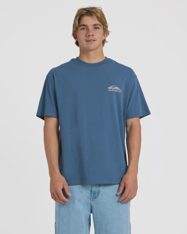 CARBON SS T SHIRT-CHINA BLUE