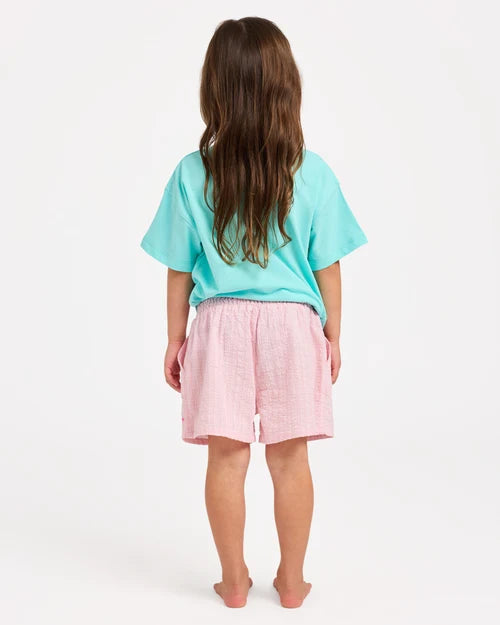 GIRLS ALOHA BLUSH SHORTS