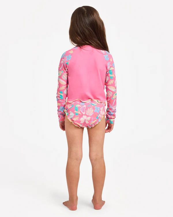 Ocean Lovers L/S Rash Set - Girl