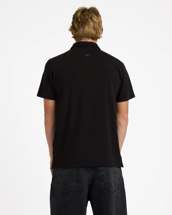 MW Pique Polo - Black