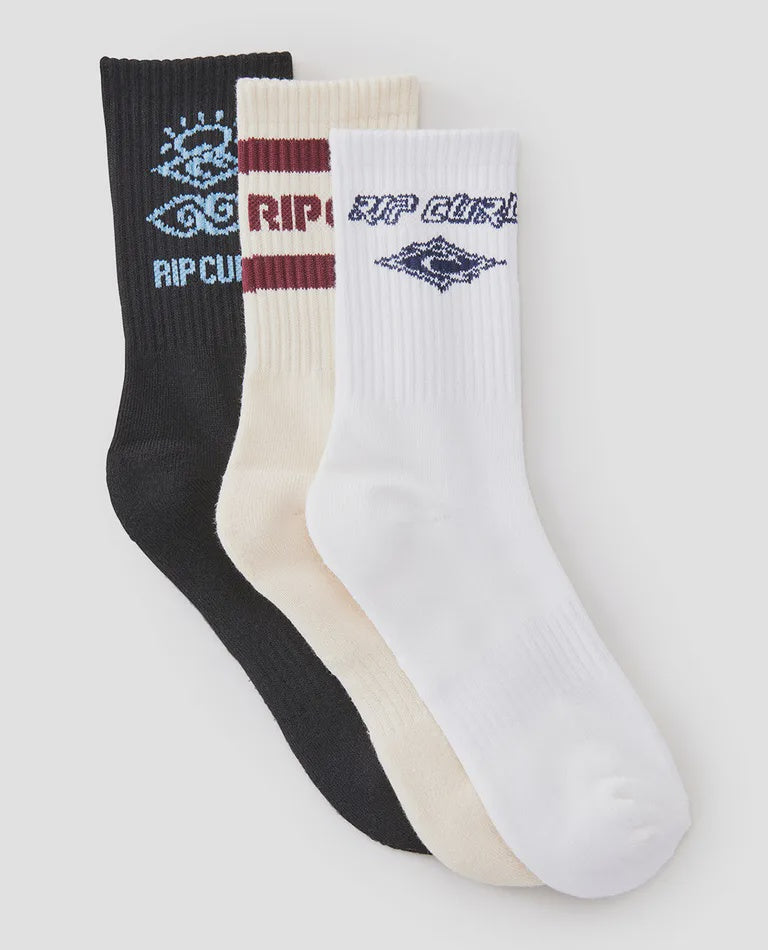 Icons Of Surf Sock - 3PK - Womans