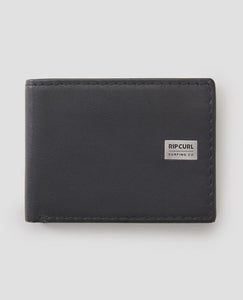 Marked  RFID All Day  Leather  Wallet - Black