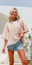 Load image into Gallery viewer, Lemoncello Multi Stripe Top
