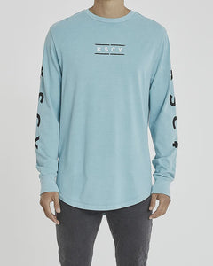 Fractured Dual L/S Curved Tee