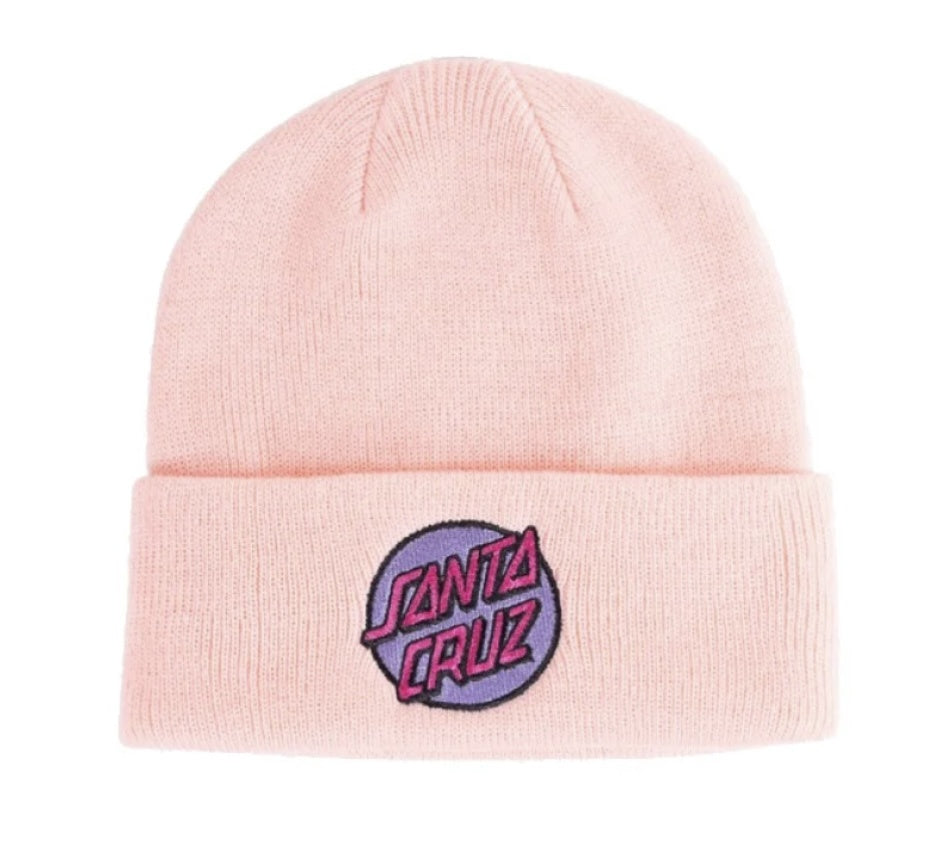 Other Dot Patch Beanie - Rose/Girls