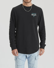 Load image into Gallery viewer, Squared Heavy Cape Back LS Tee

