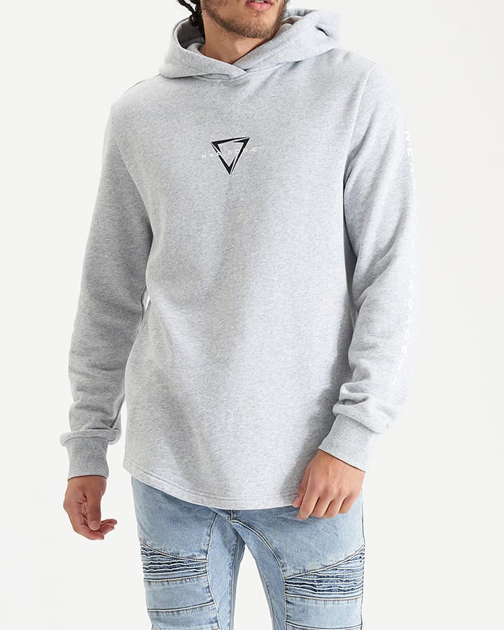 Eight Rank Hooded Dual Curved Sweater