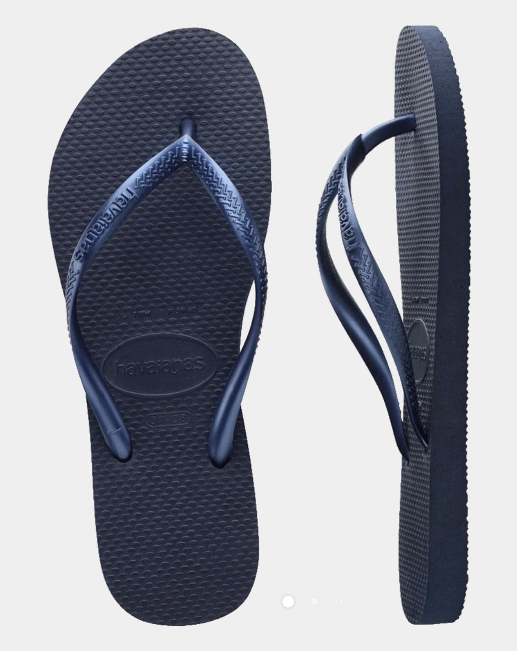 Ladies Slim Basic - Navy