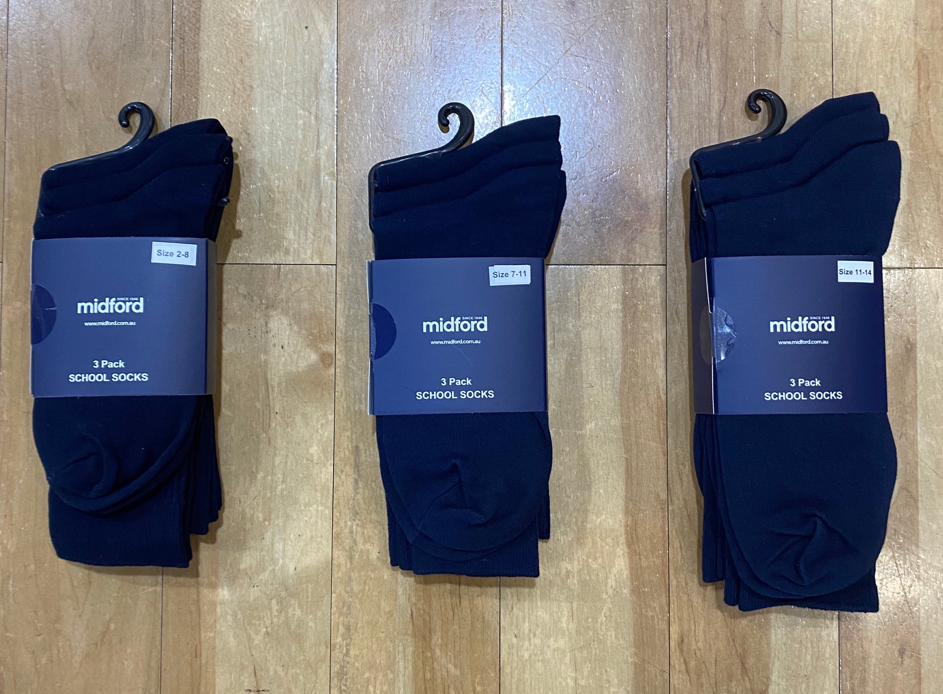 School Socks 3PK