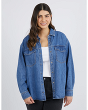 Load image into Gallery viewer, Daisy Denim Shirt
