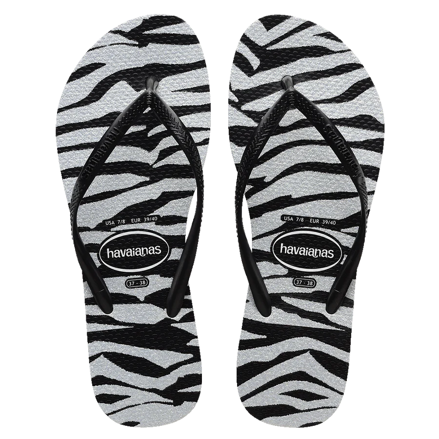 Ladies Slim Animal Glitter
