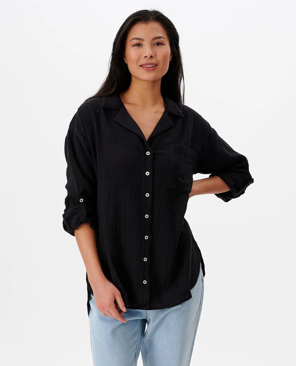 Premium Surf L/S BT Shirt-Black