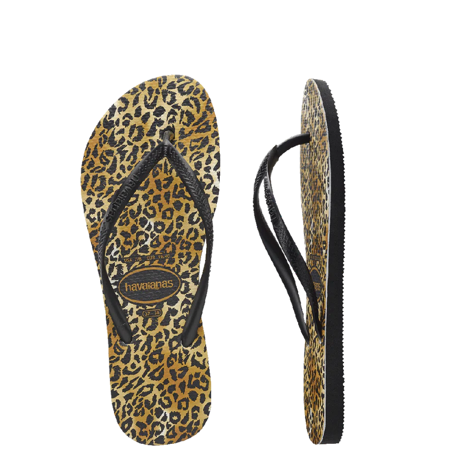Ladies Slim Leopard