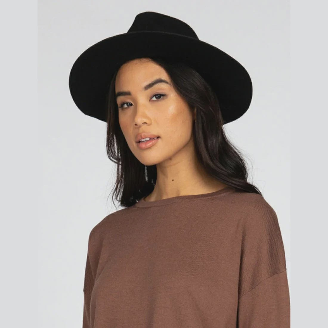 Gisele Felt Hat - Black