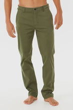 Load image into Gallery viewer, Classic Surf Chino Pant - Dark Olive
