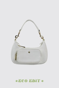 Barbi Mini Front Pocket Bag - White